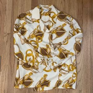 Celine silk blouse
